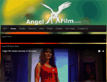 Tablet Screenshot of angelfilmstudio.com